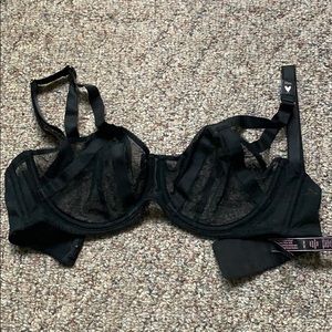 New See Through Victoria’s Secret Black Bralette